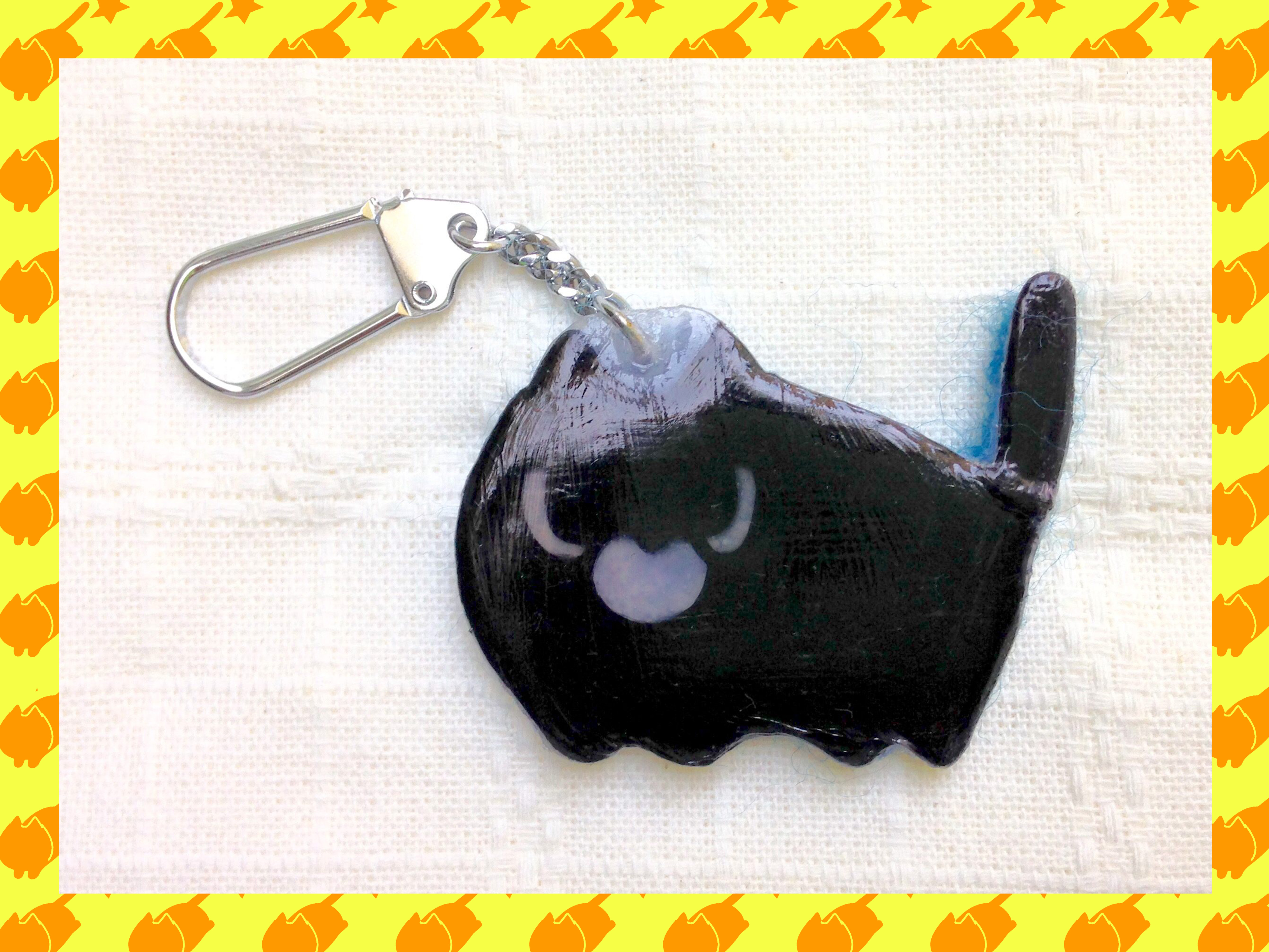 フェルトキーホルダーバット