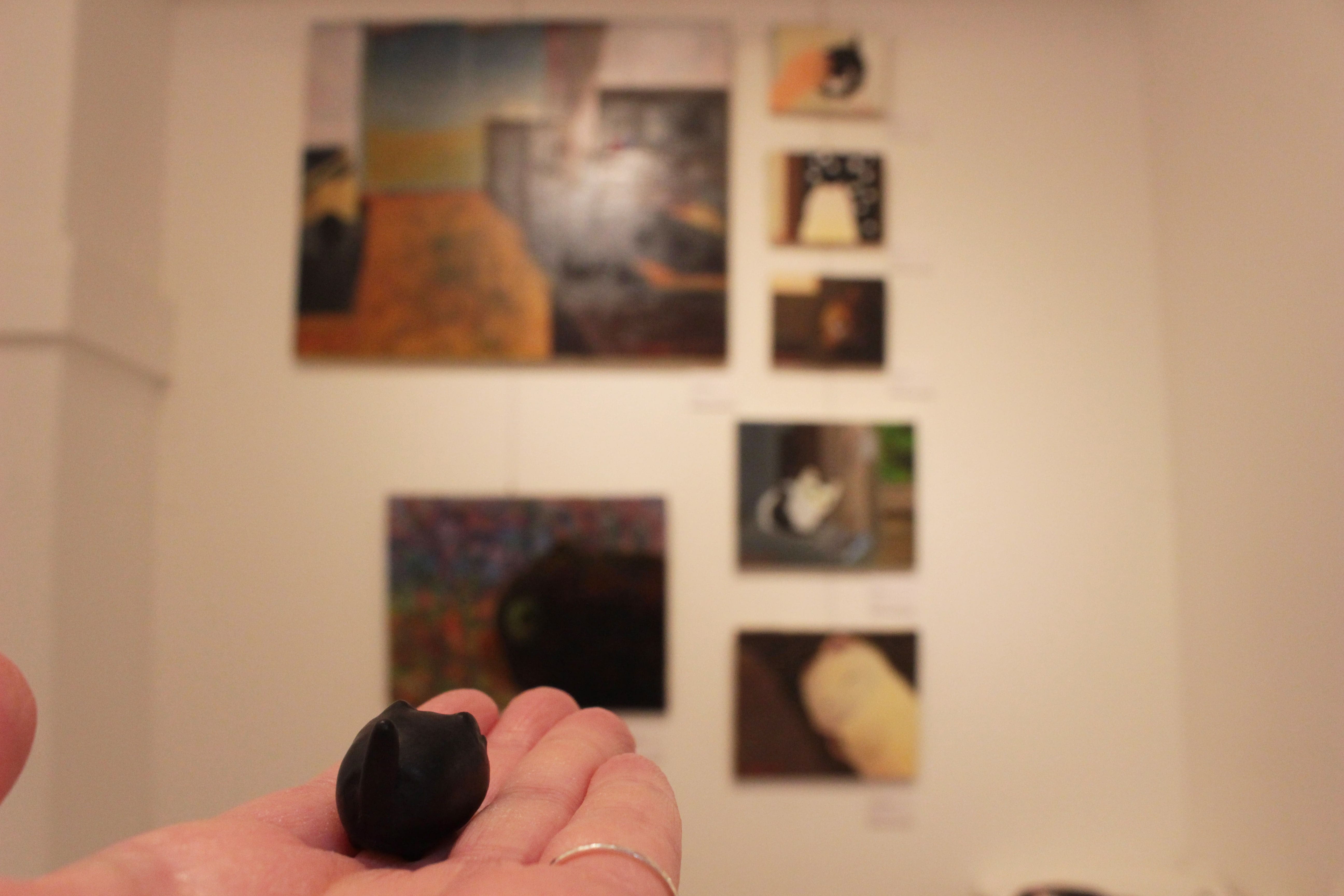 展示を見るバット