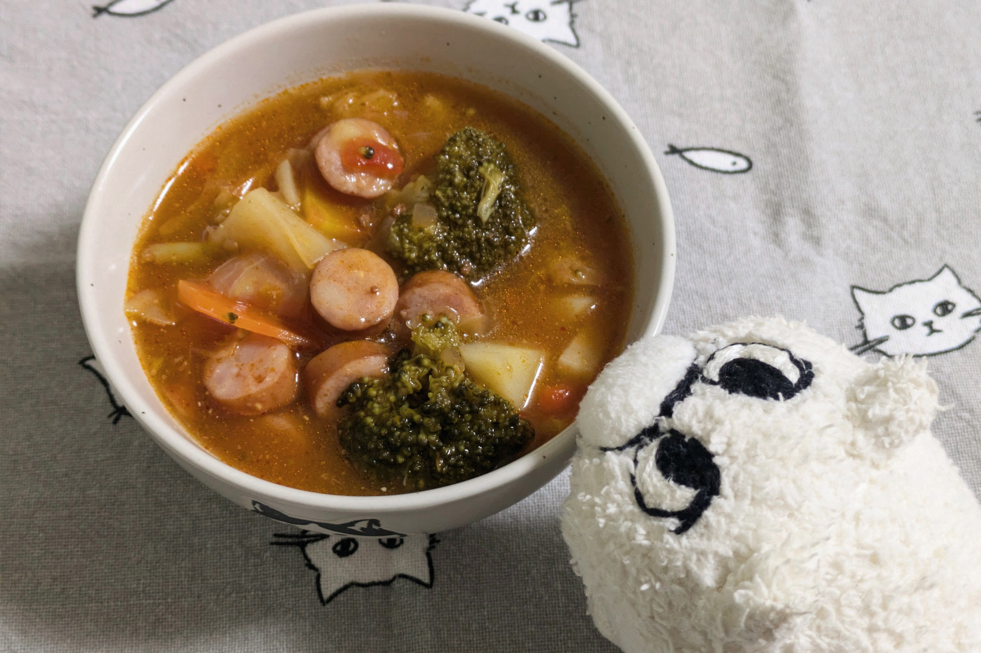 赤いスープとマリー