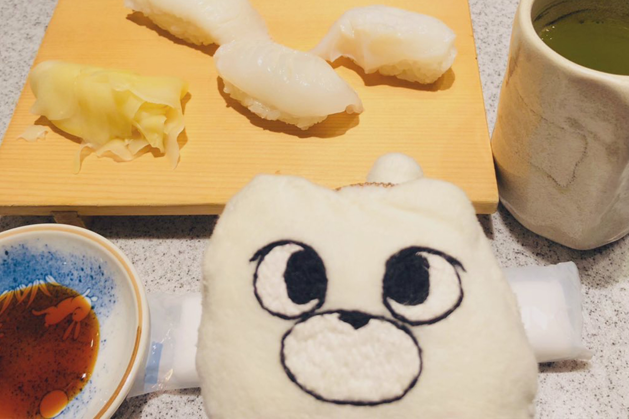 お寿司とマリー