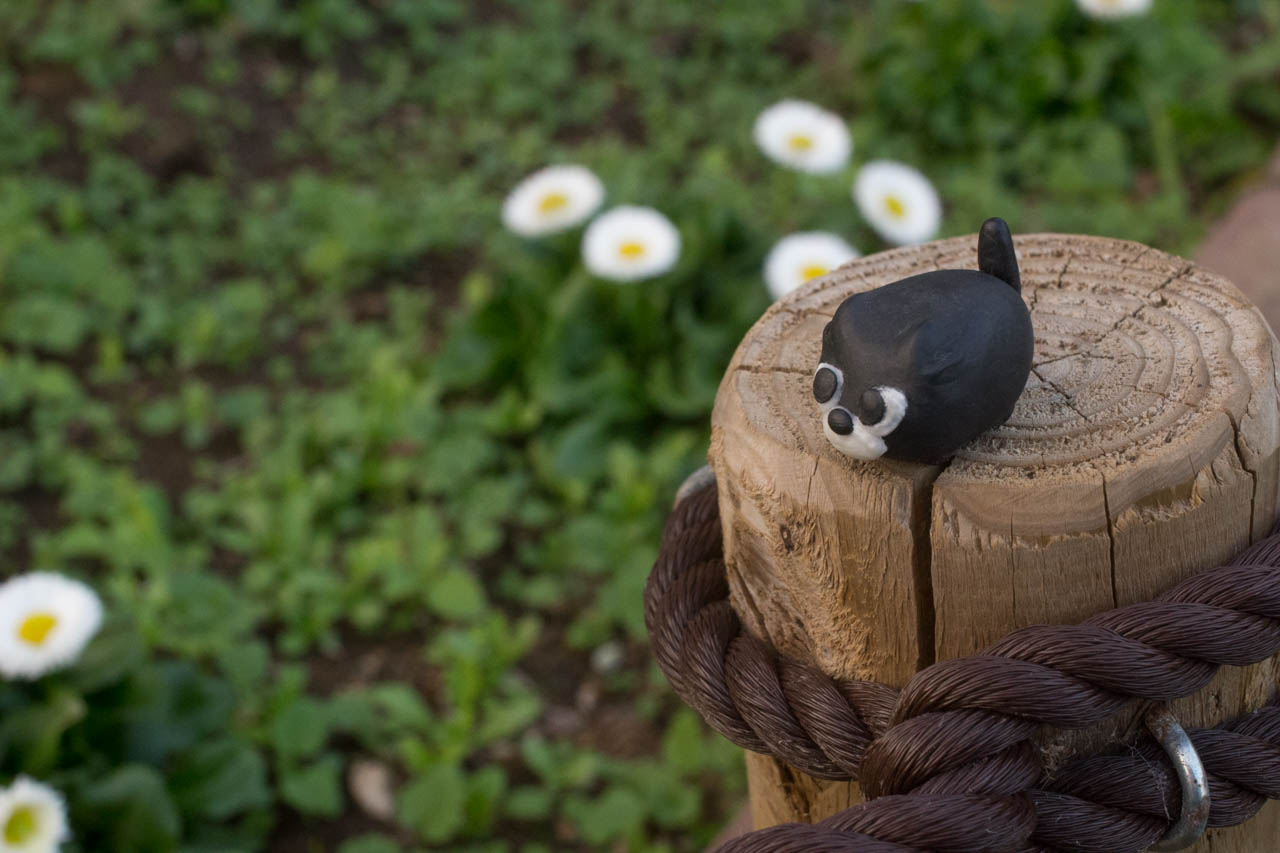一緒におさんぽするバット